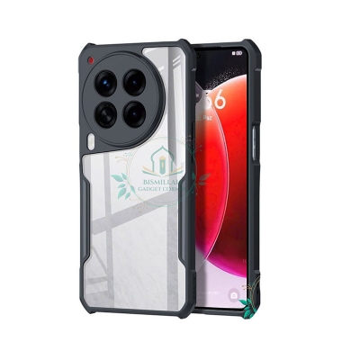 Picture of Xundd Back Cover for Tecno Camon 30 4G/5G Transparent Hybrid Hard PC Back Bumper