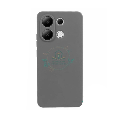 Picture of Premium Liquid Silicone Phone case for Xiaomi Redmi Note 13 4G Liquid Silicon Mobile Back Case Soft Silicone Phone Cover