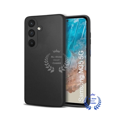 Picture of Premium Liquid Silicone Phone case for Samsung Galaxy M35 5G Liquid Silicon Mobile Back Case Soft Silicone Phone Cover