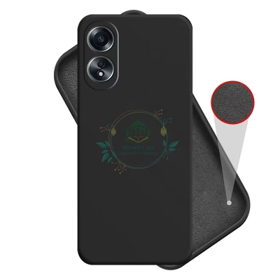 Picture of Premium Liquid Silicone Phone case for OPPO A18 / OPPO A38 Liquid Silicon Mobile Back Case Soft Silicone Phone Cover