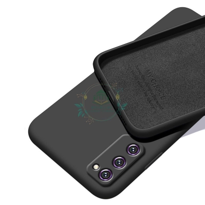 Picture of Premium Liquid Silicone Phone case for Samsung Galaxy M02s / Samsung Galaxy A02s Liquid Silicon Mobile Back Case Soft Silicone Phone Cover - মোবাইল ফোন - Phoneo