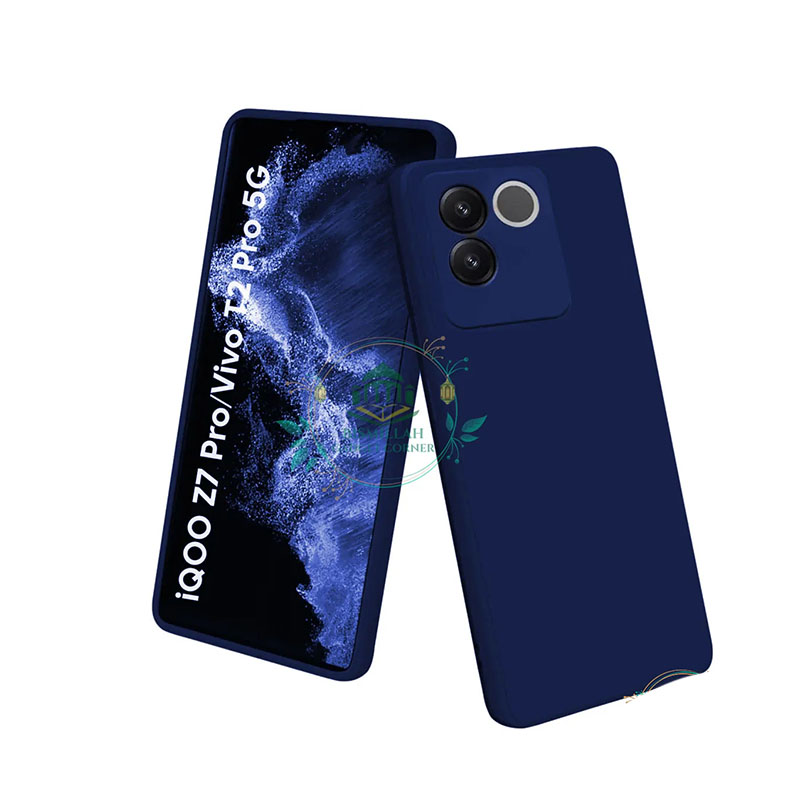 Picture of Premium Liquid Silicone Phone case for iQOO Z7 Pro / Vivo T2 Pro 5G / Vivo S17e Liquid Silicon Mobile Back Case Soft Silicone Phone Cover