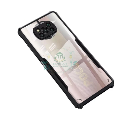 Picture of Xundd Back Cover for xiaomi Poco X3 / Poco X3 Nfc / Poco X3 Pro Transparent Hybrid Hard PC Back Bumper