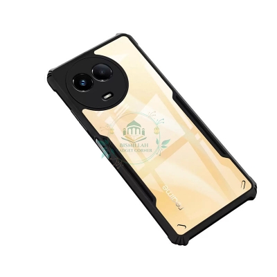 Picture of Xundd Back Cover for Realme 11 5G / Realme 11X 5G Transparent Hybrid Hard PC Back Bumper