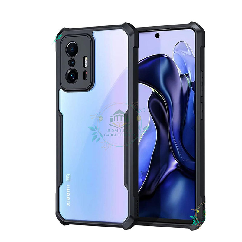 Picture of Xundd Back Cover for Xiaomi 11T Pro 5G , Xiaomi 11T 5G Transparent Hybrid Hard PC Back Bumper