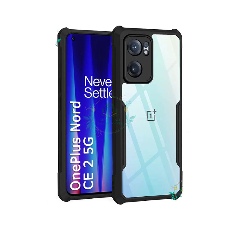 Picture of Xundd Back Cover for Oneplus Nord CE 2 5G Transparent Hybrid Hard PC Back Bumper