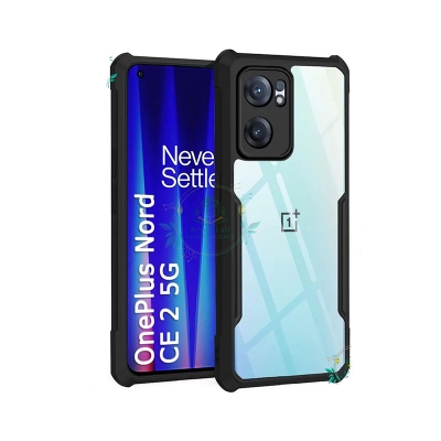 Picture of Xundd Back Cover for Oneplus Nord CE 2 5G Transparent Hybrid Hard PC Back Bumper