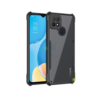 Picture of Xundd Back Cover for OPPO A15 / OPPO A15S Transparent Hybrid Hard PC Back Bumper