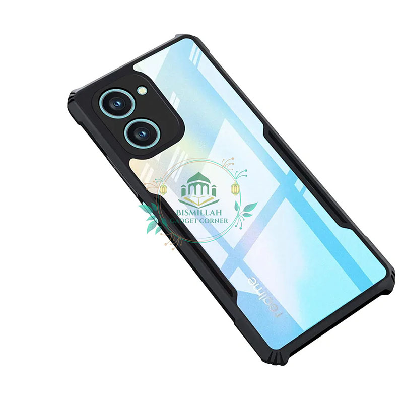 Picture of Xundd Back Cover for Realme 10 pro 5G Transparent Hybrid Hard PC Back Bumper