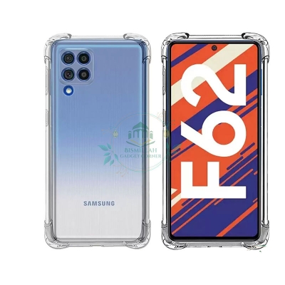 Picture of Transparent back cover For Samsung Galaxy M62 / Samsung Galaxy F62 Luxury transparent Protect Back Cover Soft Case