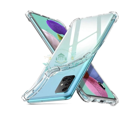 Picture of Transparent back cover For Samsung Galaxy A71 4G Luxury transparent Protect Back Cover Soft Case
