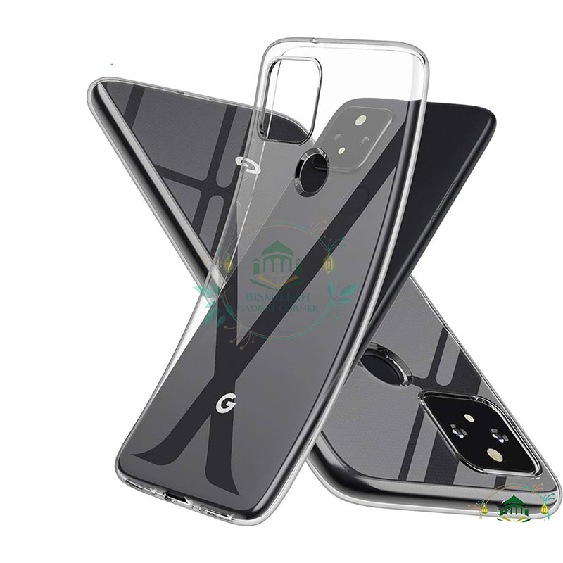 Picture of Transparent back cover For Google Pixel 5 Luxury transparent Protect Back Cover Soft Case