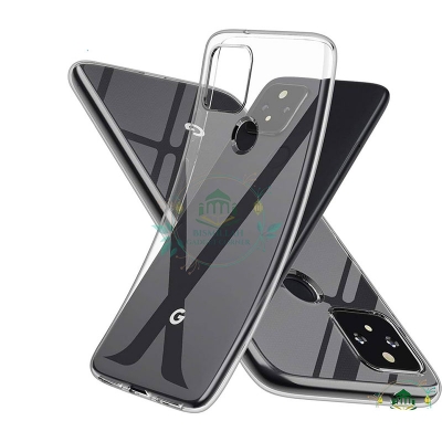 Picture of Transparent back cover For Google Pixel 5 Luxury transparent Protect Back Cover Soft Case