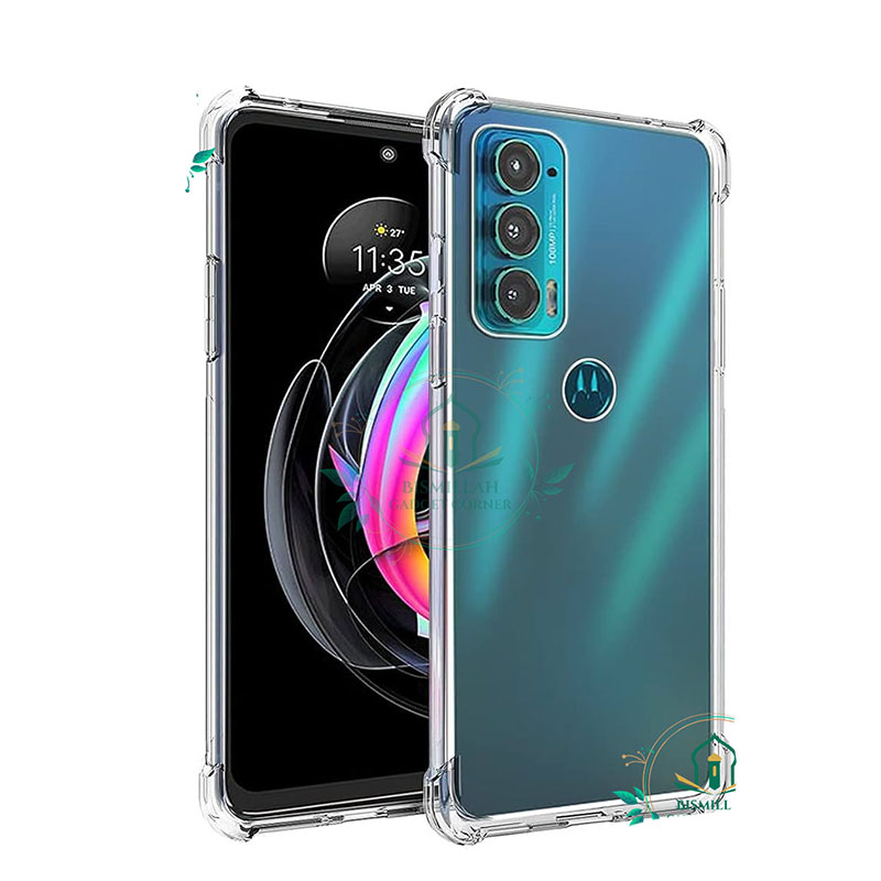 Picture of Transparent back cover For Motorola Edge 20 Luxury transparent Protect Back Cover Soft Case