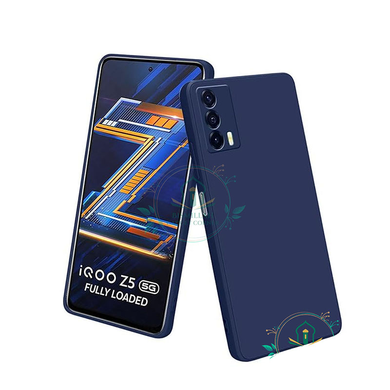 Picture of Premium Liquid Silicone Phone case for vivo iQOO Z5 5G Liquid Silicon Mobile Back Case Soft Silicone Phone Cover