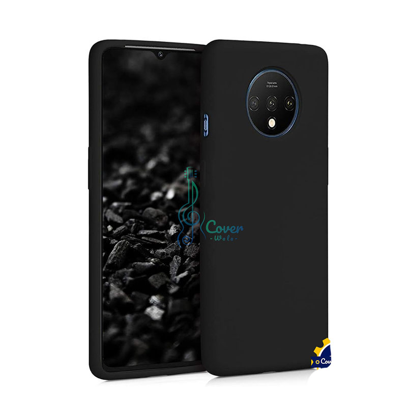 Picture of Premium Liquid Silicone Phone case for OnePlus 7T / 1+ 7T Liquid Silicon Mobile Back Case Soft Silicone Phone Cover