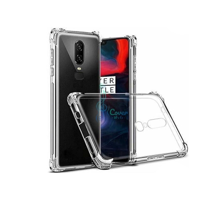 Picture of Transparent back cover For OnePlus 6 / 1+ 6 Luxury transparent Protect Back Cover Soft Case