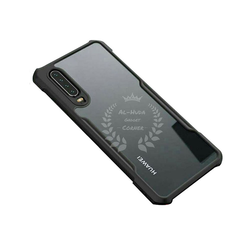 Picture of Xundd Back Cover for Huawei P30  Transparent Hybrid Hard PC Back Bumper