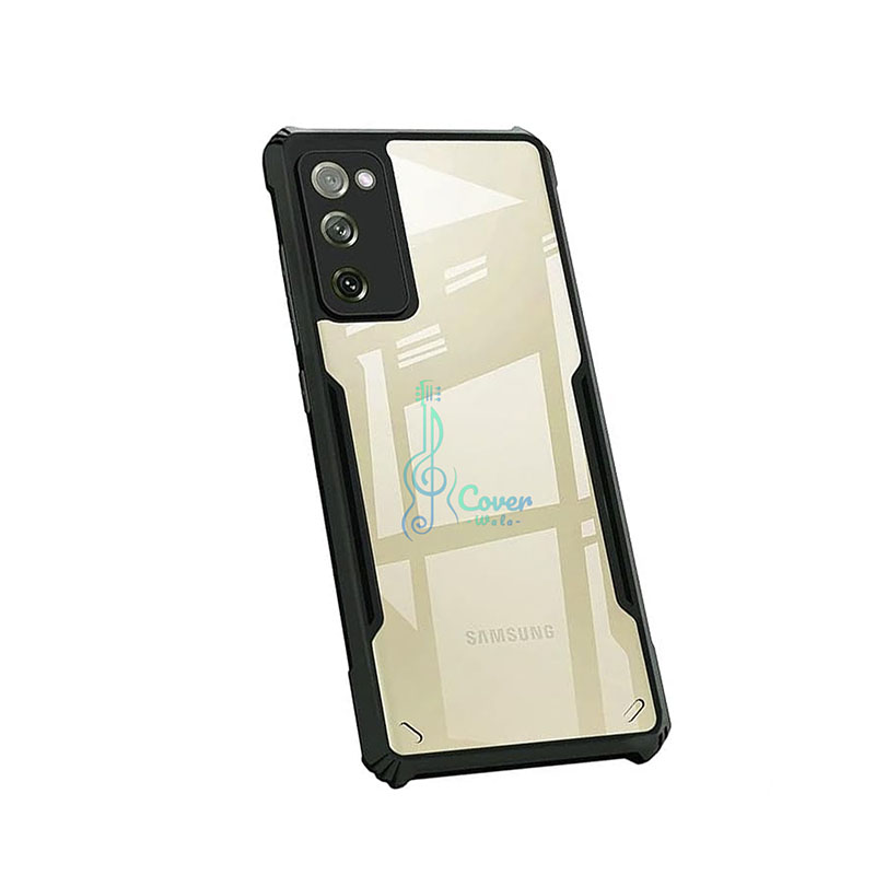 Picture of Xundd Back Cover for Samsung Galaxy S20 5G Transparent Hybrid Hard PC Back Bumper