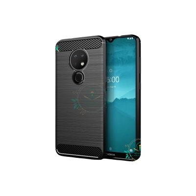 Picture of Spigen cover For Nokia 6.2 / Nokia 7.2 Carbon Fiber Back cover Soft Slim Fashion Non-Slip Protective Carbon Fiber Phone Case