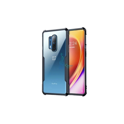 Picture of Xundd Back Cover for OnePlus 8 Pro 5G / 1+ 8 Pro 5G Transparent Hybrid Hard PC Back Bumper