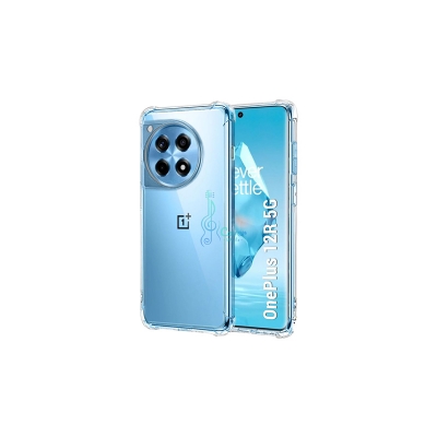 Picture of Transparent back cover For OnePlus 12R 5G / 1+ 12R 5G / OnePlus Ace 3 5G / 1+ Ace 3 5G Luxury transparent Protect Back Cover Soft Case
