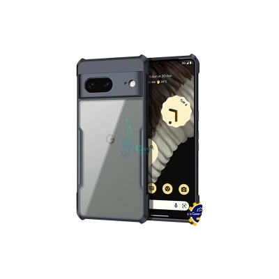 Picture of Xundd Back Cover for Google Pixel 7 5G Transparent Hybrid Hard PC Back Bumper