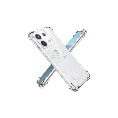 Picture of Transparent back cover For Xiaomi Redmi Note 13 Pro 5G / Xiaomi Redmi Note 13 5G Luxury transparent Protect Back Cover Soft Case