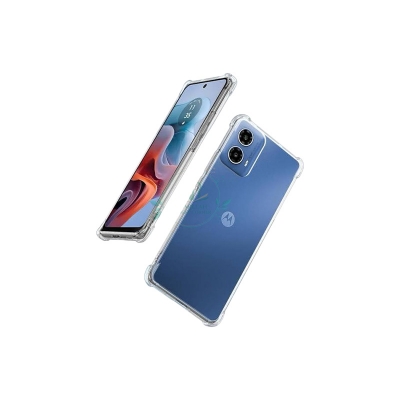 Picture of Transparent back cover For Motorola Moto G24 Luxury transparent Protect Back Cover Soft Case