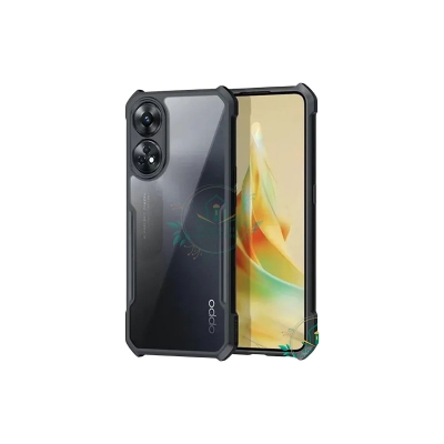 Picture of Xundd Back Cover for OPPO Reno8 T 4G Transparent Hybrid Hard PC Back Bumper