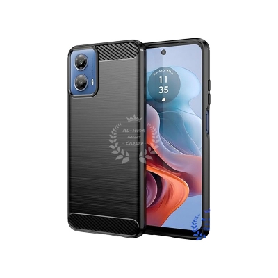 Picture of Spigen cover For Motorola Moto G34 5G Carbon Fiber Back cover Soft Slim Fashion Non-Slip Protective Carbon Fiber Phone Case