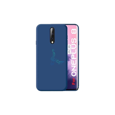 Picture of Premium Liquid Silicone Phone case for OnePlus 8 5G / 1+ 8 5G Liquid Silicon Mobile Back Case Soft Silicone Phone Cover