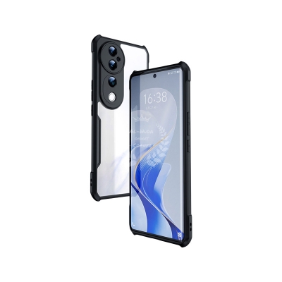 Picture of Xundd Back Cover for vivo V40 5G / vivo V40 Pro 5G Transparent Hybrid Hard PC Back Bumper