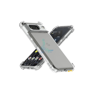 Picture of Transparent back cover For Google Pixel 8 5G Luxury transparent Protect Back Cover Soft Case