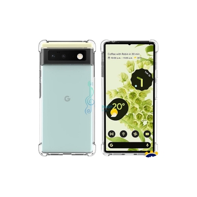 Picture of Transparent back cover For Google Pixel 6 Pro 5G Luxury transparent Protect Back Cover Soft Case