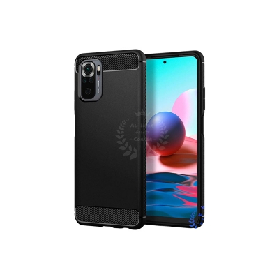 Picture of Spigen cover For Redmi Note 10 4G Carbon Fiber Back cover Soft Slim Fashion Non-Slip Protective Carbon Fiber Phone Case