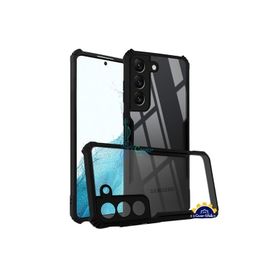 Picture of Xundd Back Cover for Samsung Galaxy S22 5G Transparent Hybrid Hard PC Back Bumper