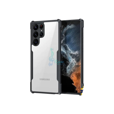 Picture of Xundd Back Cover for Samsung Galaxy S23 Ultra 5G Transparent Hybrid Hard PC Back Bumper