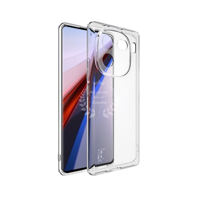 Picture of Transparent back cover For vivo iQOO 12 Pro Luxury transparent Protect Back Cover Soft Case