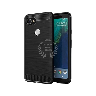 Picture of Spigen cover For Google Pixel 2 XL Carbon Fiber Back cover Soft Slim Fashion Non-Slip Protective Carbon Fiber Phone Case