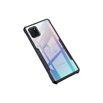 Picture of Xundd Back Cover for Samsung Galaxy A81/ Samsung Galaxy Note 10 Lite / Samsung Galaxy M60s Transparent Hybrid Hard PC Back Bumper