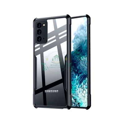 Picture of Xundd Back Cover for Samsung Galaxy Note 20 Transparent Hybrid Hard PC Back Bumper
