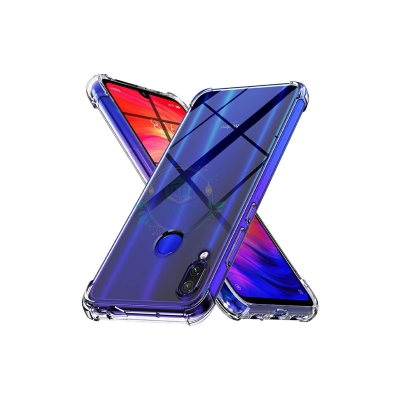 Picture of Transparent back cover For Xiaomi Redmi Note 7 / Redmi Note 7 Pro / Redmi Note 7S Luxury transparent Protect Back Cover Soft Case