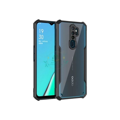 Picture of Xundd Back Cover for Oppo A5 2020 / Oppo A5 2020 / Oppo A11x Transparent Hybrid Hard PC Back Bumper