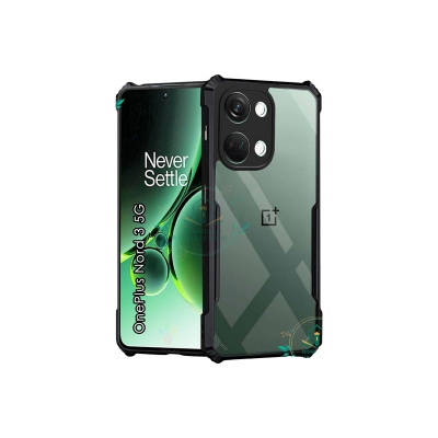 Picture of Xundd Back Cover for OnePlus Ace 2V / OnePlus Nord 3 Transparent Hybrid Hard PC Back Bumper 1+Nord 3 /1+Ace 2v