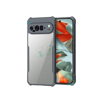 Picture of Xundd Back Cover for Google Pixel 9 Pro XL Transparent Hybrid Hard PC Back Bumper