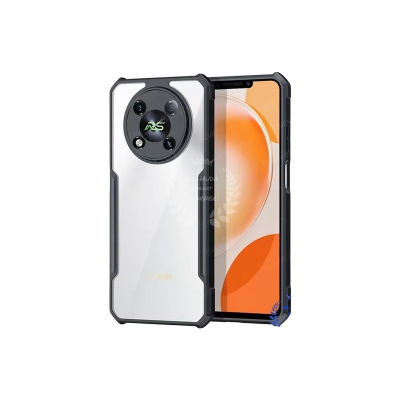 Picture of Xundd Back Cover for itel RS4 Transparent Hybrid Hard PC Back Bumper