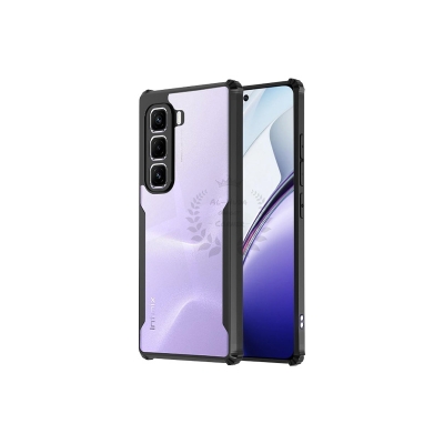 Picture of Xundd Back Cover for Infinix Hot 50 Pro Plus 5G Transparent Hybrid Hard PC Back Bumper