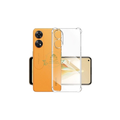 Picture of Transparent back cover For Oppo Reno 8T 4G / Oppo Reno8 T 4G Luxury transparent Protect Back Cover Soft Case