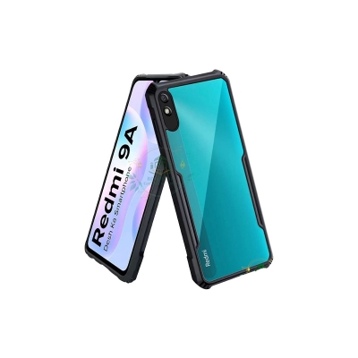 Picture of Xundd Back Cover for Xiaomi Redmi 9i , Xiaomi Redmi 9A , Xiaomi Redmi 9i Sprot , Xiaomi Redmi 9A Sprot / Redmi 9i , Redmi 9A , mi 9i Sprot , Redmi 9A Sprot Transparent Hybrid Hard PC Back Bumper